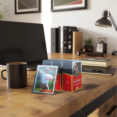 Cardboard Gold | 35pt Top Loaders for Cards - 200 Count - Premium 3x4 Inch Trading Card Protectors
