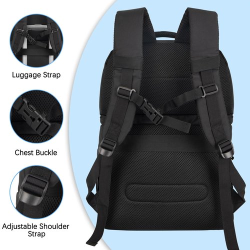 Goloni Insulated Cooler Backpack, Large Leakproof & Lightweight Soft,Perfect Backpack for Outdoor Adventures,Black