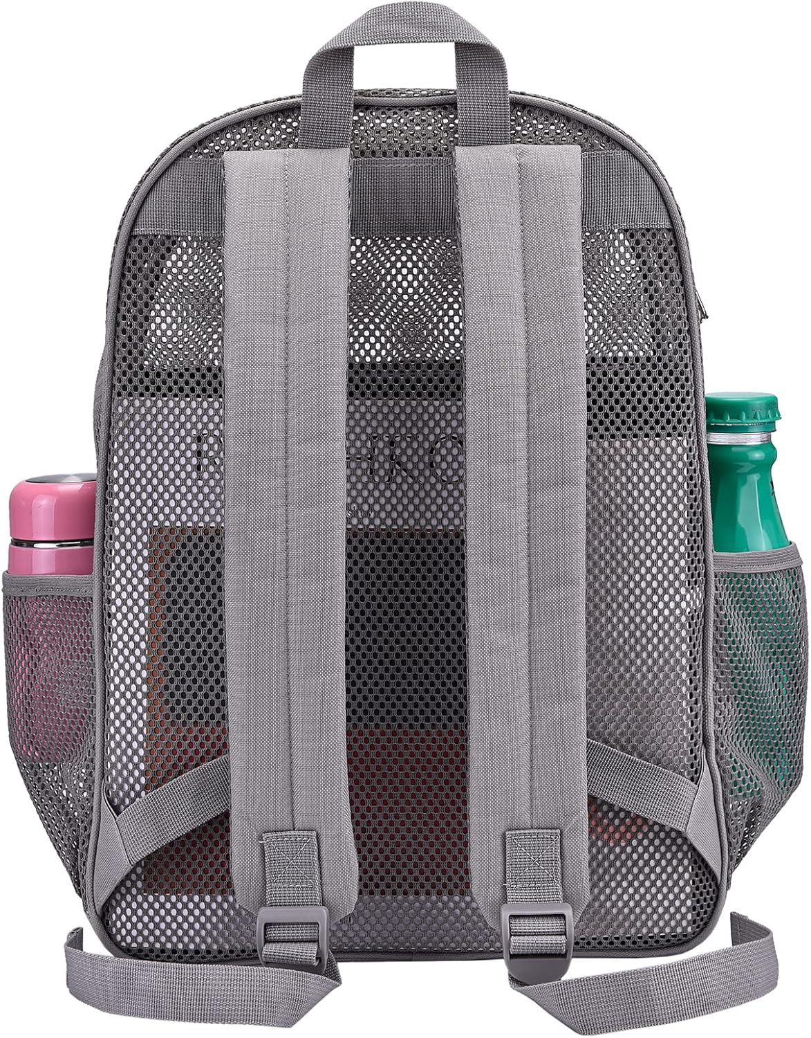 USPECLARE Heavy Duty Mesh Backpack - Semi-Transparent Design for College Students | Durable & Stylish