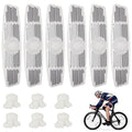 Fampery 6Pcs Bike Spoke Reflectors, Bicycle Wheel Reflectors Bicycle Reflectors for Night Riding Safety Warning Spoke Reflector for Mountain Bikes & Road Bikes