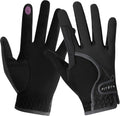 FitsT4 Kids Horse Riding Gloves - Touchscreen Equestrian Gloves for Boys & Girls | Youth Mesh Design