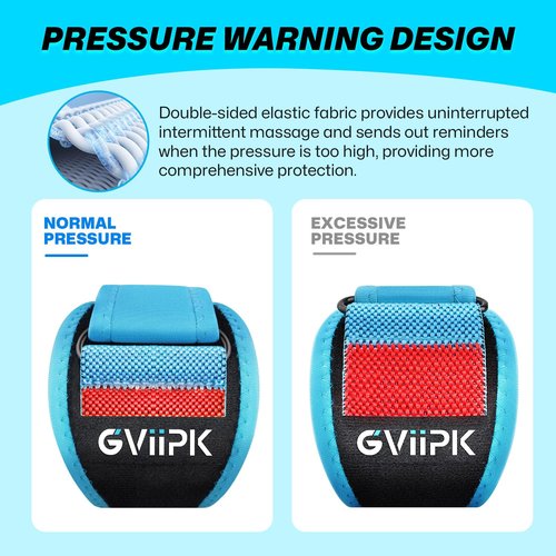 Gviipk 2026 Elbow Brace for Tendonitis and Tennis Elbow for Women Men, Breathable Tennis Elbow Strap with Compression Pad for Pain Relief, Adjustable Forearm Brace with Pressure Warning Design - 1Pack