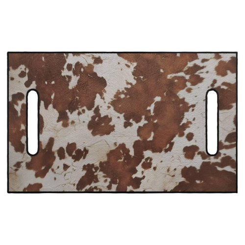 Xpyeesfuen Cow Print Golf Cart Seat Covers,Golf Cart Towel/Blanket,Easy Install and Clean,Protect Your Seat and Suitable for All Seasons