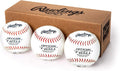 Rawlings Official T-Balls - Youth 6U | 3 Count | Sponge Rubber Core for Indoor/Outdoor Play