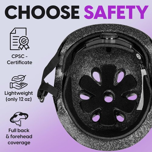 MhIL Bike Helmets for Adults & Kids - Adjustable Certified Safety Gear for Boys, Girls & Toddlers
