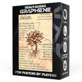 (Field Research Black Lotus) 100% Hand-Drawn 100ct Textured Matte Card Sleeves - 67x92mm - Graphene Variation