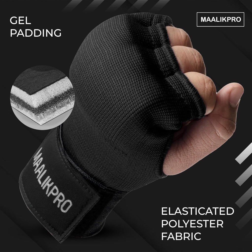 Skiennix Boxing Hand Wraps - Gel Padded Inner Gloves for Men & Women | Ideal for MMA, Muay Thai & Martial Arts