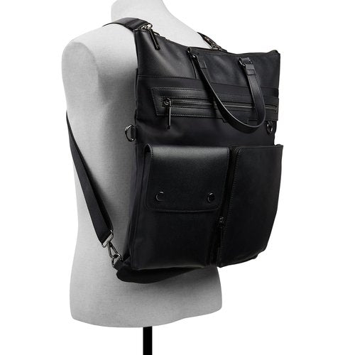 Aldo Men's Comaridx Backpack, Medium, Open Black