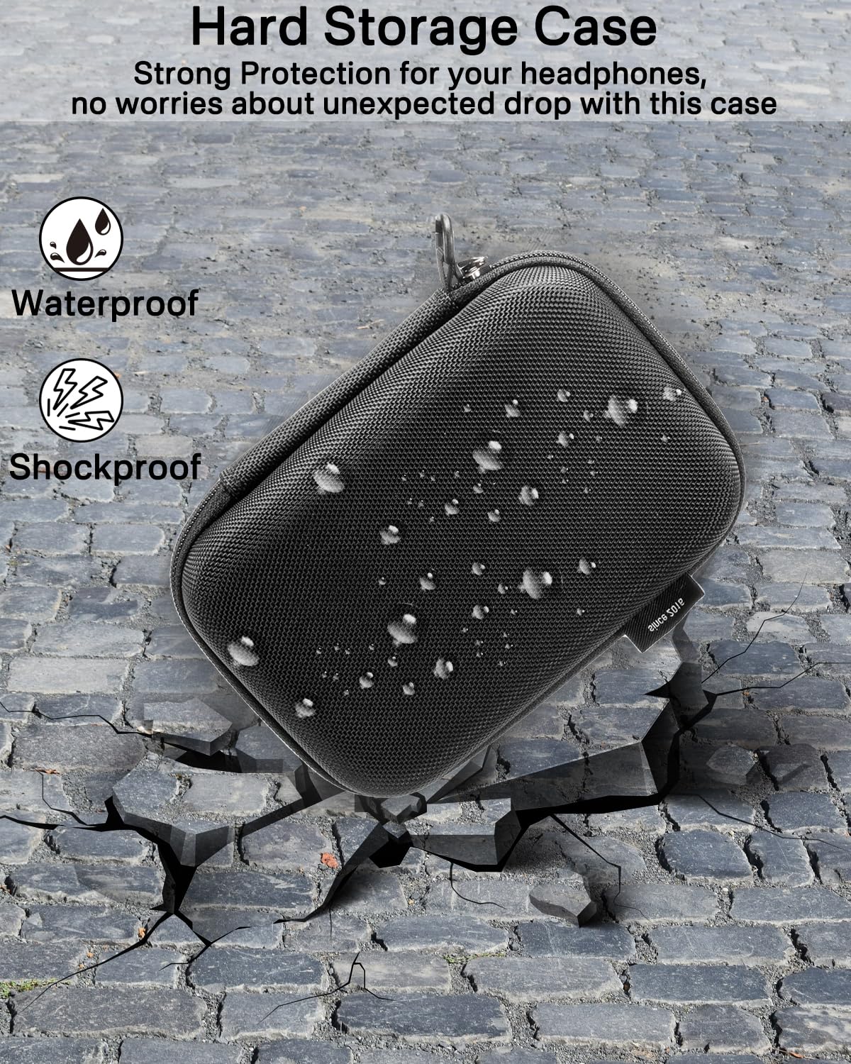 RAIACE CO2 Cartridges Storage Case Compatible with Crosman 丨Umarexss丨Leland 12-Gram 8-Gram Powerlet Cartridges, Protective Storage Travel Bag - Black