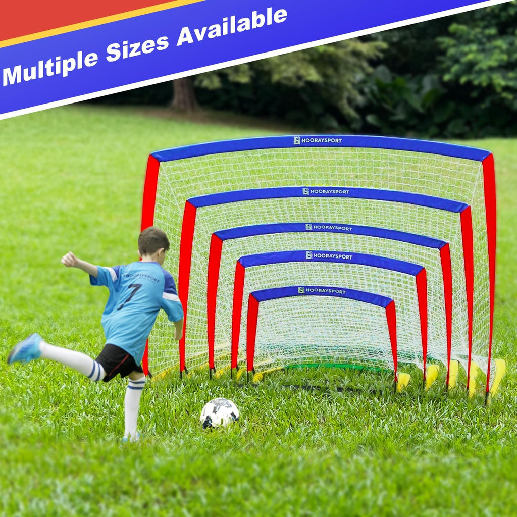 Skiennix Portable Soccer Goal - Pop Up Design for Indoor & Outdoor Training | Ideal for Backyard Use