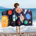 WERNNSAI Kids Beach Towel - 30” x 60” Ultra Absorbent Sand-Free Swim Towel for Boys | Quick-Dry Soft Blanket