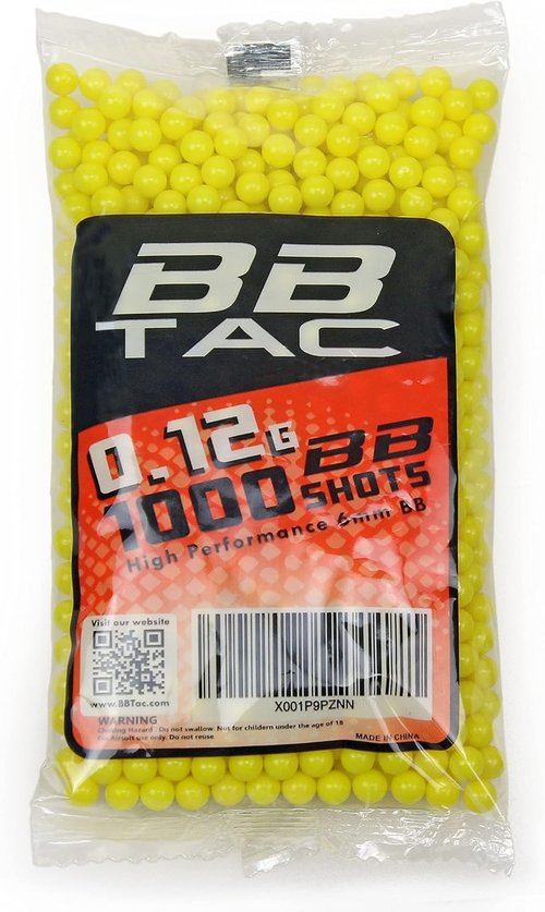 BBTac Airsoft BBs - .12g Lightweight 6mm Ammo | 11,000 Rounds for Airsoft Guns