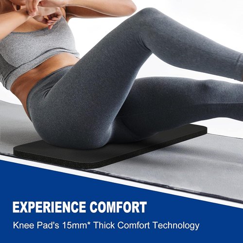 MRO Yoga Knee Pad Cushion - Premium Supportive Knee Pad for Pain-Free Workouts - Extra Padding 24''X10''X0.6''