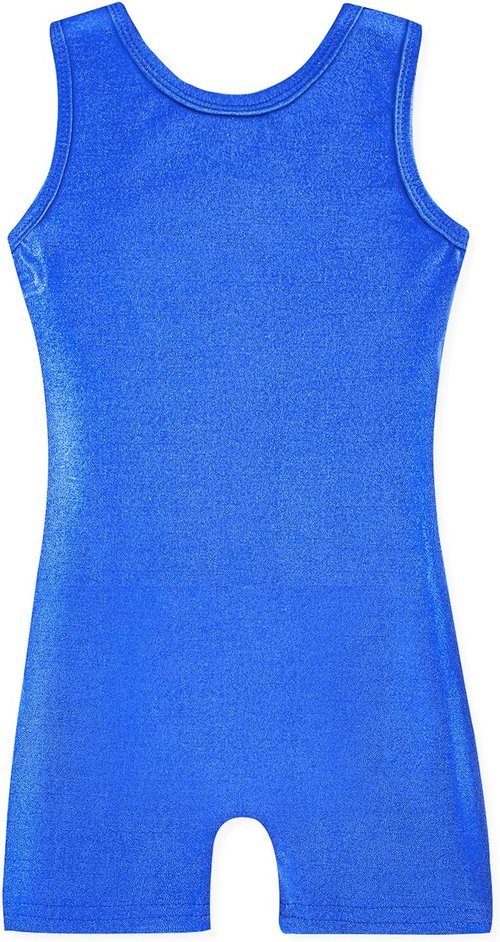 HOZIY Gymnastics Leotards - Sparkle Unicorn & Leopard Biketard for Girls, Toddlers & Kids