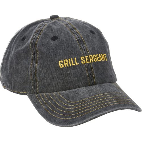 Primitives by Kathy Standard Baseball Cap-Grill Sergeant, Black