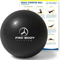 ProBody Pilates Exercise Ball - 9 Inch Stability Ball for Yoga, Core Strength & Physical Therapy