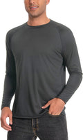 Skiennix Men's Sun Protection Shirt - UPF 50+ UV Long Sleeve Rash Guard | Lightweight Quick Dry for Fishing & Swimming