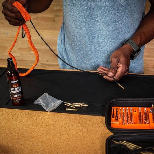 GRITR Bore Cleaning Rope - Reusable Gun Bore Cleaner for .22/.45/.223/12GA - Compact & Fray-Resistant Accessory