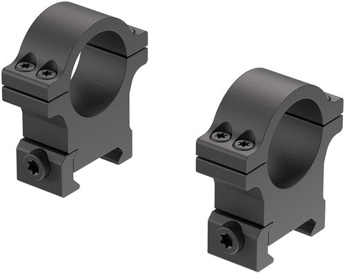 Leupold Open Range Cross-Slot Rings 1", 1" High with a Matte Finish