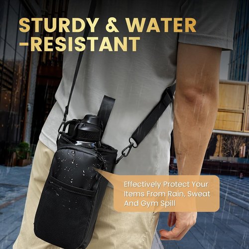 Balency Magnetic Gym Bag - Versatile Water Bottle Holder with Phone Pockets | Ideal for Men & Women