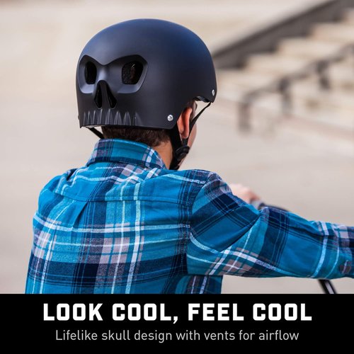 Mongoose Hardshell Skull Youth Bike Helmet - Multi-Sport Protection | Multiple Colors Available