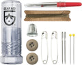 GEAR AID Sewing Kit - 19-Piece Heavy-Duty Needles and Thread for Outdoor Gear Repairs