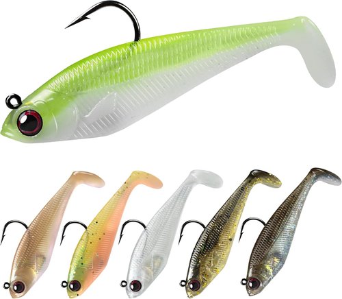 Fishing Lures - Pre-Rigged Swim Baits for Bass, Crappie, Trout & Walleye | Perfect Fishing Gifts