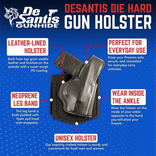 DeSantis Gunhide Die Hard Bodyguard 380 Right Hand, Multi, (014)