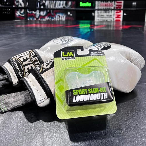 Loudmouth Sport Slim-Fit Mouth Guard - Advanced Protection for All Contact Sports | Clear (2 Pack)