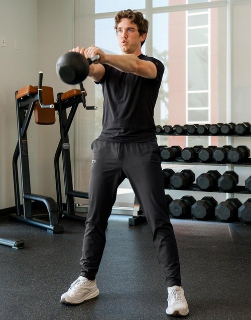 G Gradual Men's Sweatpants - Lightweight Athletic Joggers with Pockets for Gym & Running
