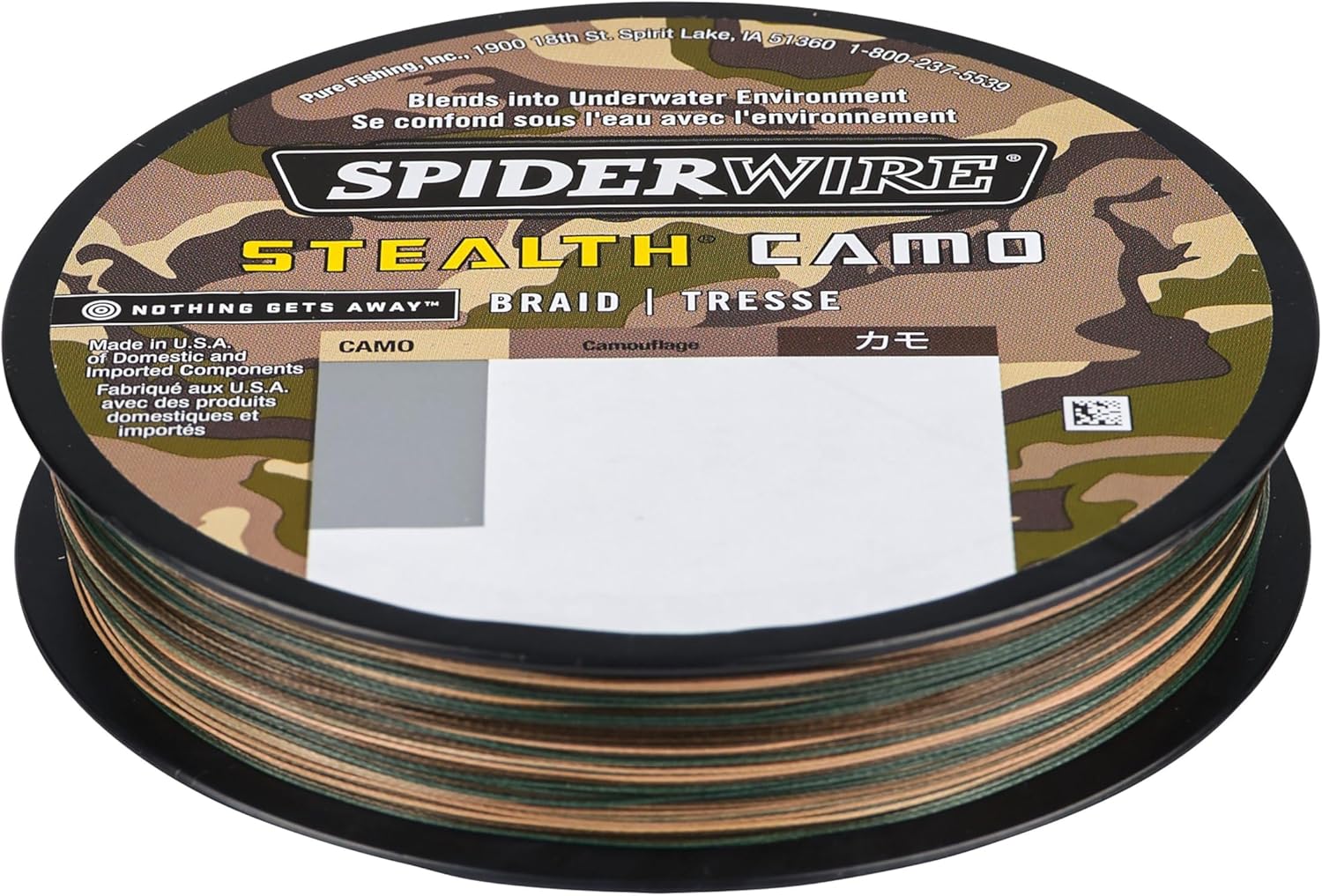 SpiderWire Stealth Braid Fishing Line - Durable, High Sensitivity, 30lb Test | 150 Yards