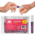 Liquid Bandage for Skin – Waterproof Skin Glue for Wound Closure, Flexible Liquid Barrier with Non-Sting Formula – Long-Lasting Liquid Bandage - 40 Count