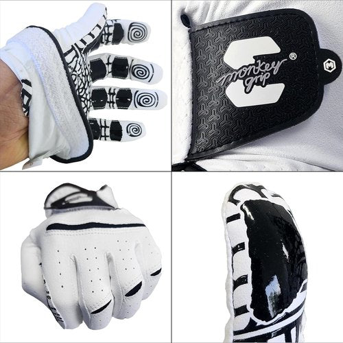 MONKEY GRIP Golf Glove - Premium Synthetic Nonslip Spider Grip for All Weather | Left Hand