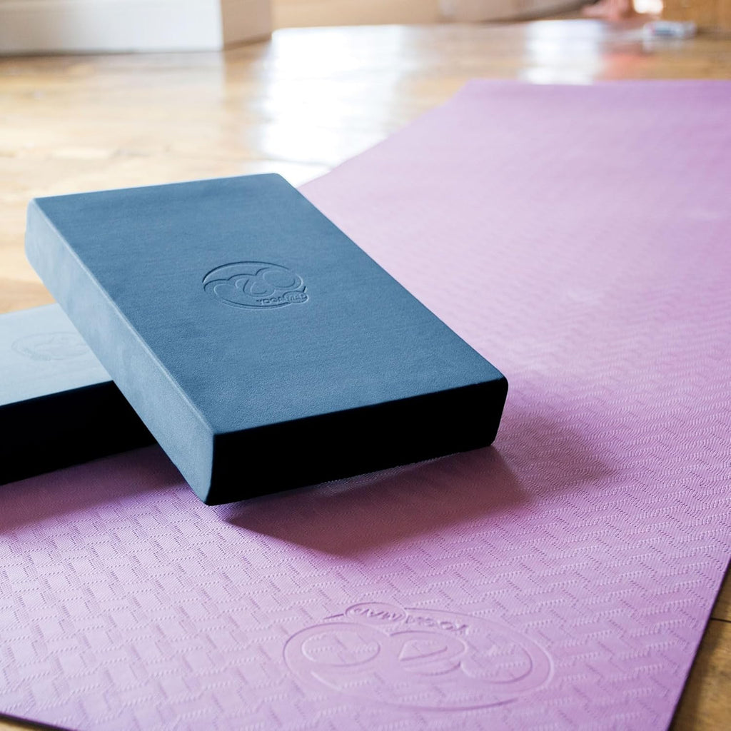 Yoga-Mad Yoga Block - Durable Foam Support for Enhanced Stability | Ideal for All Skill Levels