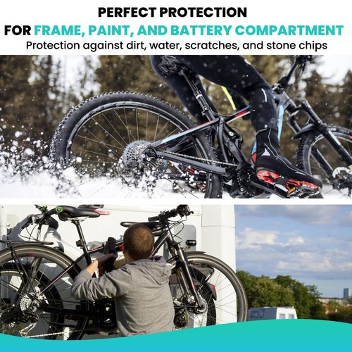 Besudo E-Bike Battery Protective Cover - 30-38cm Circumference, Protection for E-Bike Batteries