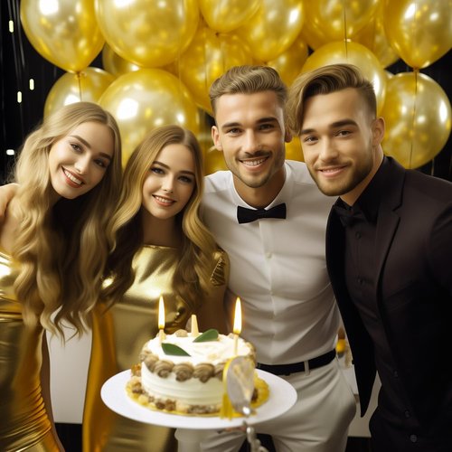 DECOCKRAT 89pcs Metallic Gold Balloons, Latex Balloon Different Sizes 18/12/10/5 In, Helium Balloons with Ribbon, Party Balloon Set for Birthday Wedding Graduation Anniversary Baby Shower Decorations
