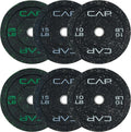 CAP 2-inch Olympic Bumper Plate Weight Set | 100-370 lbs | Multiple Colors | Storage Rack Optional