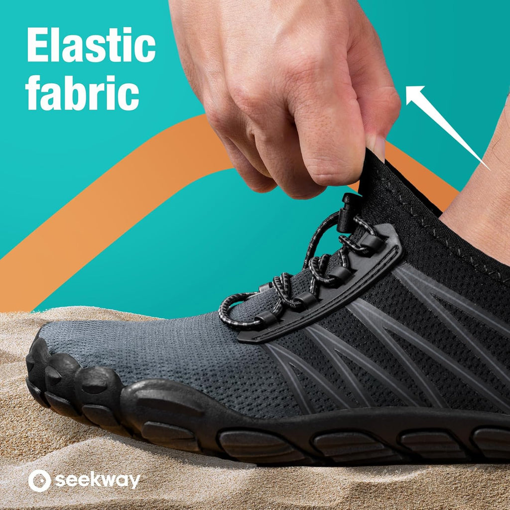 SEEKWAY Water Shoes - Quick-Dry Aqua Socks for Men & Women | Perfect for Beach, Swim, Hiking & Kayaking