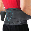 Sparthos Back Brace for Lower Back Pain Relief - Breathable Lumbar Support Pad | Fits 44–52" Waist (Large)