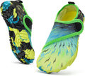 Skiennix Kids Water Shoes - Quick Dry Breathable Aqua Sneakers for Swim, Beach, Pool | Non-Slip, Wide Toe Box (Little Kid/Big Kid)