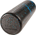 Day 1 Fitness High Density Foam Roller - Sports Massage for Deep Tissue Relief | Speckled Blue, 18”