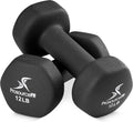 ProsourceFit Neoprene Dumbbells - Non-Slip Grip for Enhanced Comfort | Various Weights Available