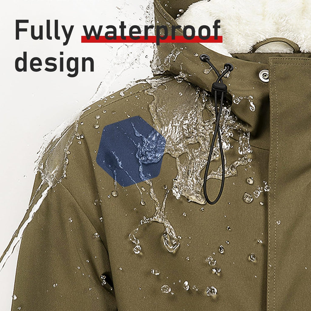 Skiennix Down Jacket Repair Patches - Waterproof Self-Adhesive Nylon Fabric Repair for Outdoor Gear