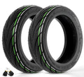 Felixstory 9.5x2.50 Vacuum Tire, Fit for NIU KQi3 Pro/KQi Air/KQi Max Electric Scooter, 9.5 Inch Rear Front Wheel Replacement, Tubeless, Non-slip, Abrasion, Shockproof, 2pcs