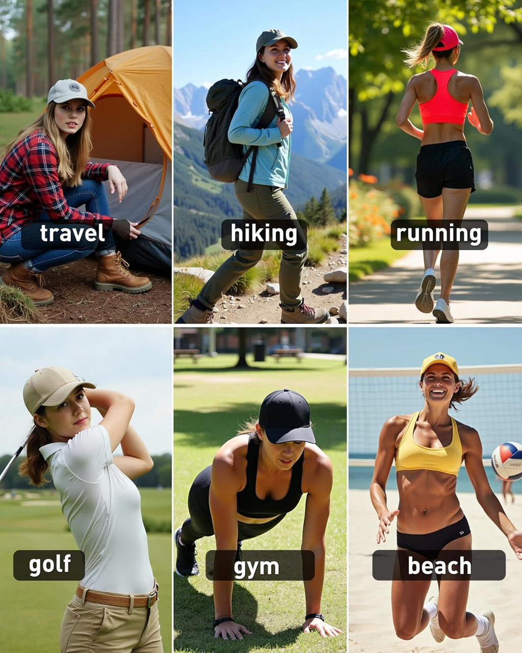 TOP-EX Cooling UV 50 High Ponytail Baseball Cap for Women - Breathable & Stylish for Running, Golf, Sports