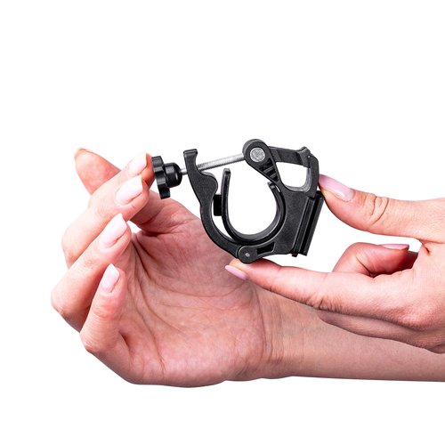 BX-1200 Bike Light Mount Bicycle Light Headlight Handlebar Replacement Featuring Quick-Release - [Replacement specifically Designed for the Night Provision BX-1200 Bicycle Headlight]
