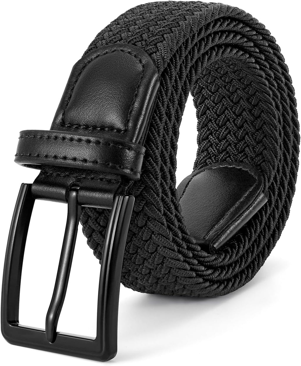 Beltroad Elastic Braided Golf Belt - Lightweight No-Hole Design | Breathable Stretch for Casual Wear