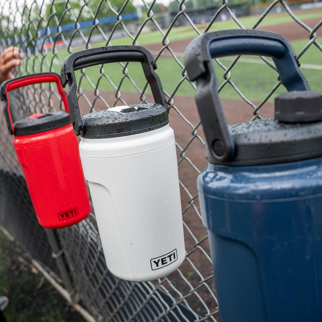 YETI Silo Half Gallon Insulated Water Jug - Leakproof Sports Bottle with Fence Hook Handle | Keeps Drinks Ice-Cold
