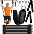 MuscleForge Pull Up Assistance Bands, Heavy Duty Assisted Pull Up Bands for Men & Women, Adjustable Resistance Aid for Chin-Ups, Strength Training, and Home Gym