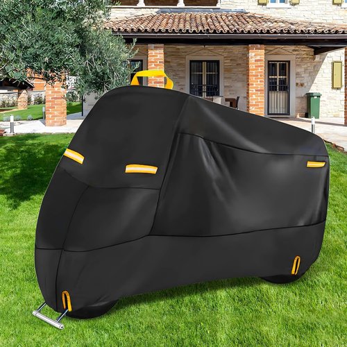 Bike Cover - Skiennix Waterproof Bicycle Covers for 1-2 Bikes | Heavy Duty 420D Ripstop Material